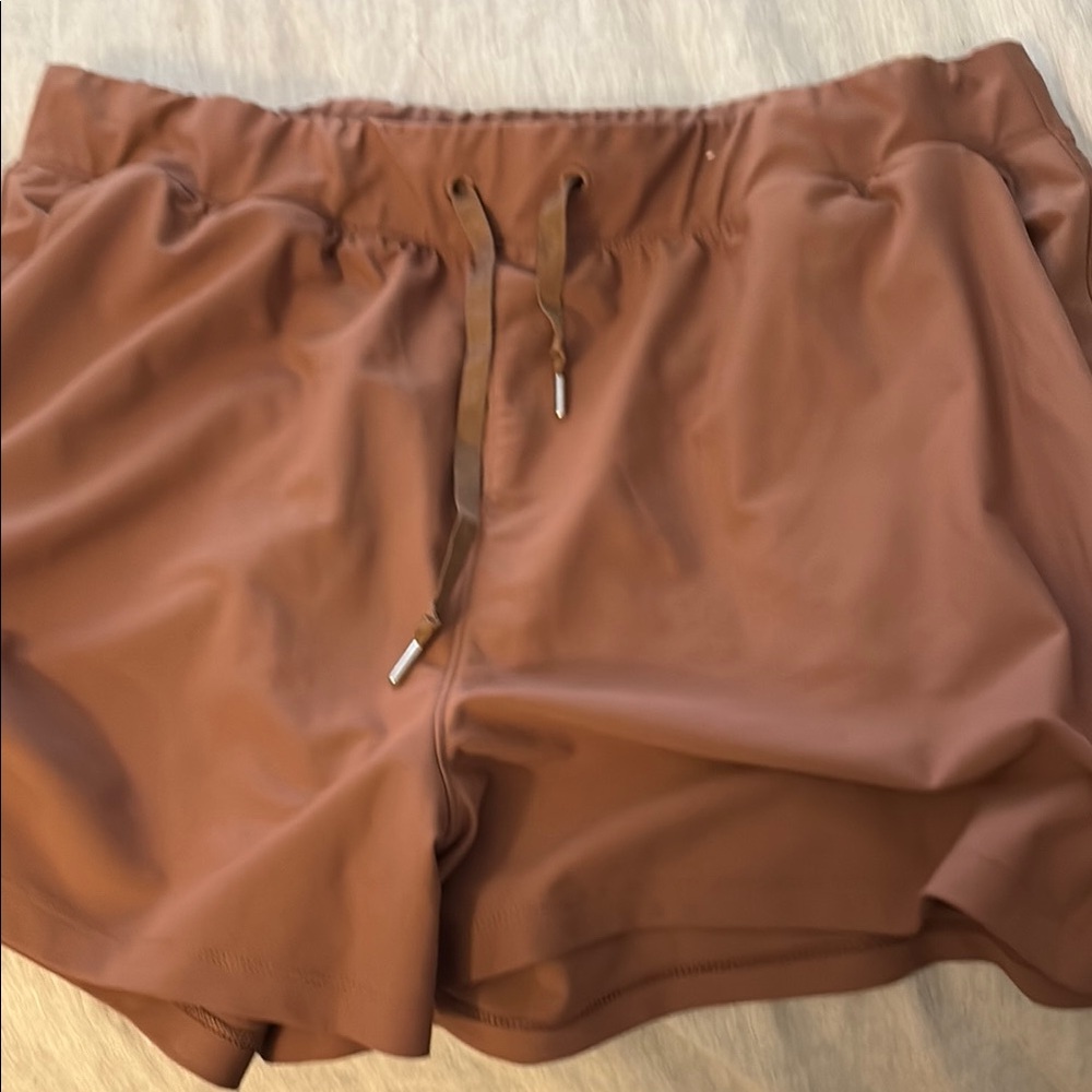Brown Athletic Shorts